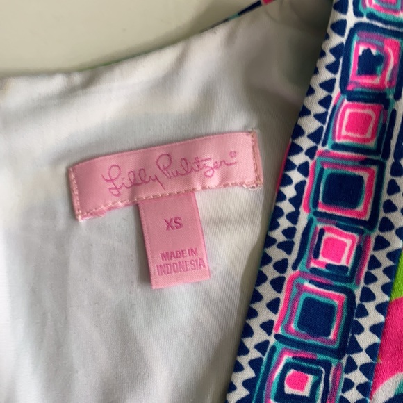 LILLY PULITZER BEAUTIFUL BRIGHTLY COLORED MAXI DRESS SIZE XS - Picture 2 of 7